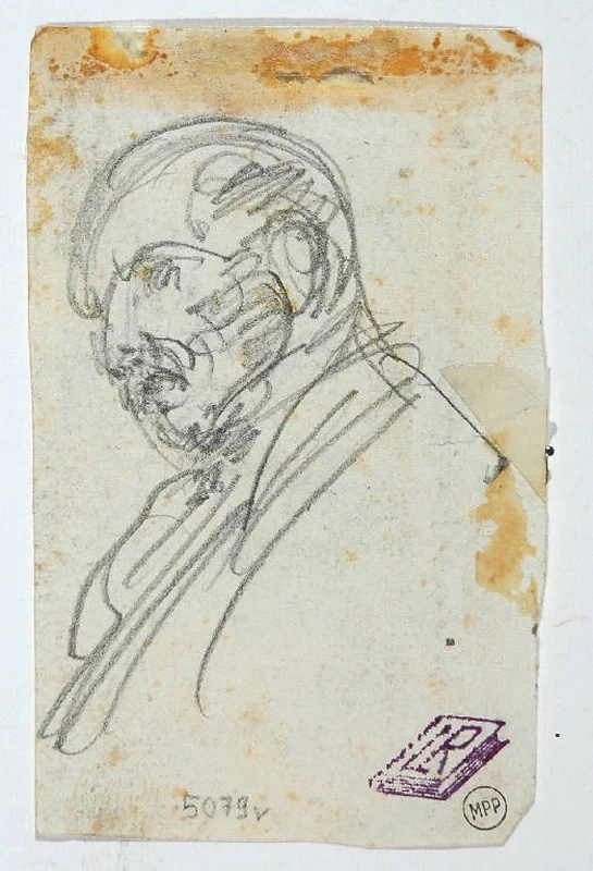 Giovanni Carnovali - 154, Busto maschile, Museo Poldi Pezzoli, Milano